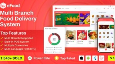 eFood Food Delivery App with Laravel Admin Panel Delivery Man App