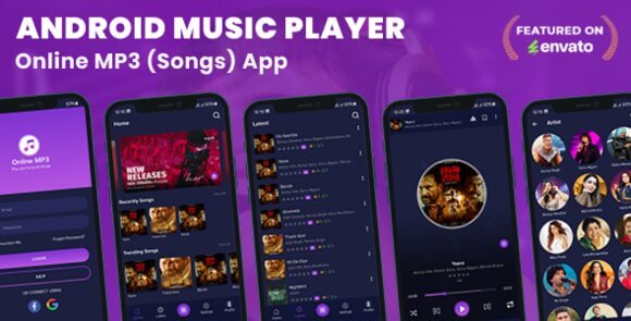 Android Music Player Online MP3 Songs Player App Source