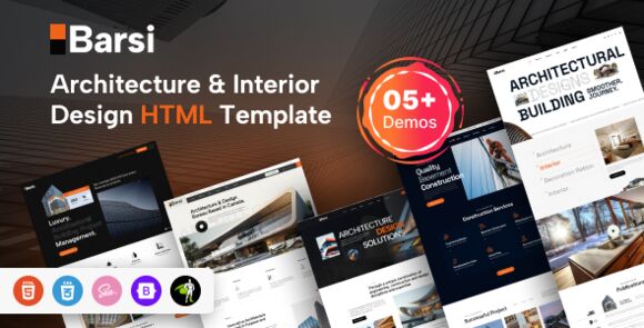 Barsi - Architecture & Interior Design HTML Template