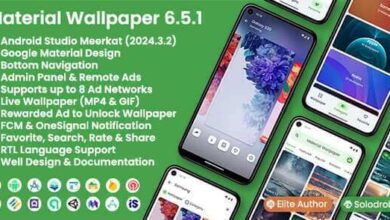 Material Wallpaper App Source Code