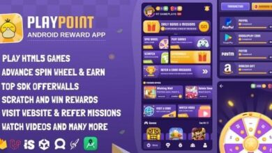 PlayPoint Android App with Admin Panel Source