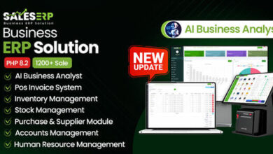 SalesERP AI Powered Business ERP for Sales Billing Inventory Accounting HR Script
