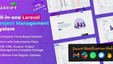 Taskify SaaS Project Management System in Laravel Script