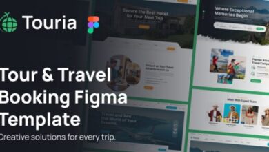 Touria Tour and Travel Booking HTML Template