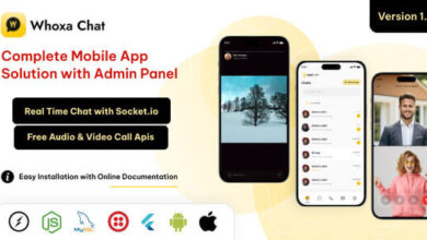 Whoxa App Whatsapp Clone Android and iOS App Source