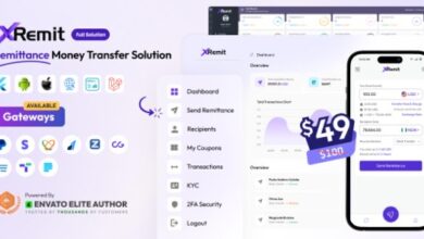 XRemit Remittance Money Transfer Full Solution Source
