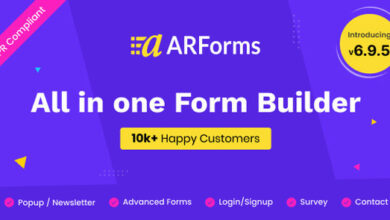 ARForms WordPress Contact Form Builder Plugin