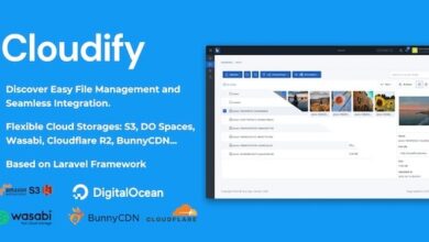 Cloudify Self-Hosted File Manager and Cloud Storage Script