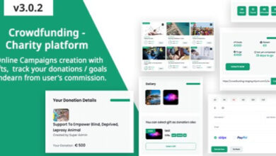 Crowdfunding Fund Raising Platform Charity Donation Script