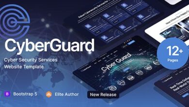 CyberGuard Cyber Security Services HTML Template