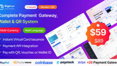 DigiKash Complete Payment Gateway Wallet QR System Script