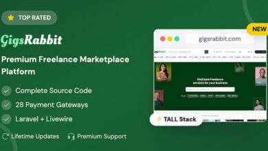 GigsRabbit Premium Freelance Marketplace Platform Script