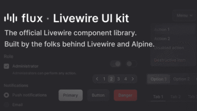Livewire Flux UI Kit Script