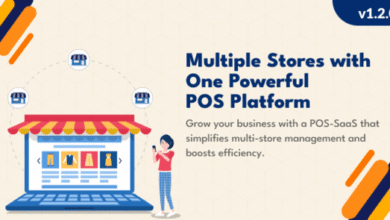 POS-SaaS Multi Store Outlets Management Laravel React JS Script
