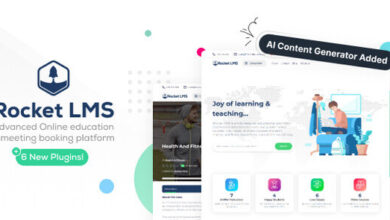 Rocket LMS Learning Management System Nulled Script