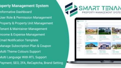 Smart Tenant SaaS Property Management Script