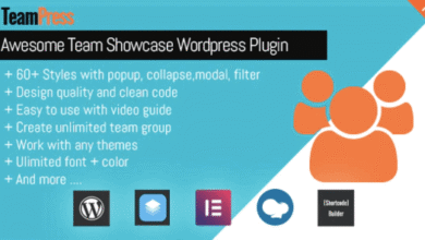 TeamPress Team Showcase Plugin
