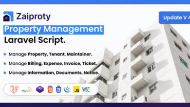 Zaiproty Property Management Laravel Script Nulled