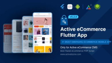 Active eCommerce Flutter App Source