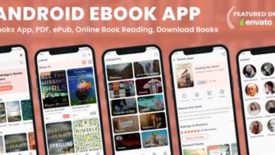 Android EBook App Books App PDF ePub Online Reading Download