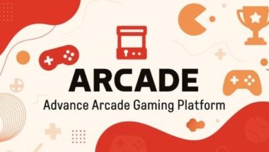 Arcade Advanced Arcade Gaming Platform Script