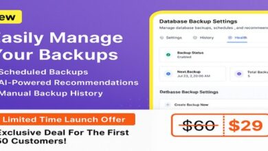 Backup Module for Tabletrack Addon