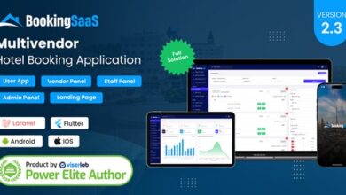 BookingSaaS Complete MultiVendor Hotel Booking Application SAAS