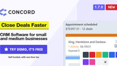 Concord Deals Management CRM Script