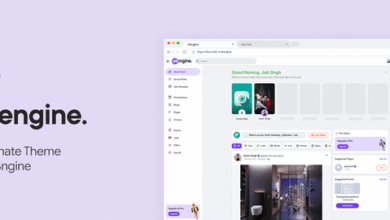 Elengine The Ultimate Sngine Theme