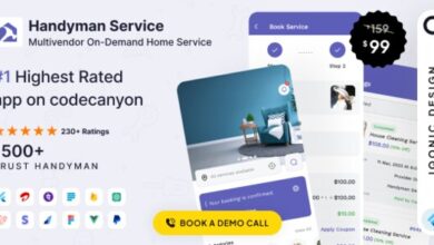 Handyman On-Demand Home Service Flutter App with ChatGPT