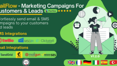 MailFlow Marketing Campaigns for Customers and Leads Perfex CRM