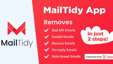 MailTidy Email List Cleaner SAAS Application Nulled