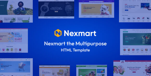 Nexmart Multipurpose eCommerce HTML Template
