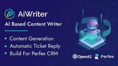 Perfex AiWriter AI Content Generator and AI Ticket Reply Module