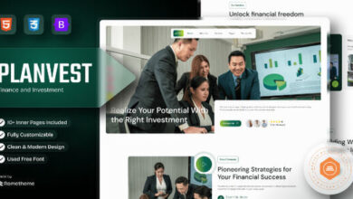 Plantvest Finance and Investment HTML Template