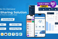 ReadyRide Complete Ride Sharing Rider Driver Mobile Apps with Web Admin