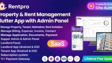 RentPro Best Property Rent Management Software with Laravel Flutter Source