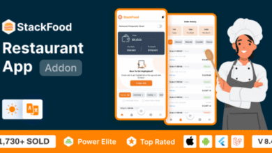 StackFood Multi Restaurant Food Ordering App Source