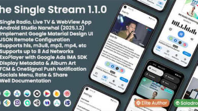 The Single Stream Single Radio Live TV and WebView App