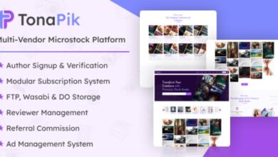 TonaPik Multi Vendor Microstock Platform Script