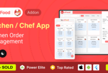 eFood Kitchen Chef App Source Code