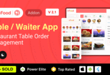 eFood Table Waiter App Source Code