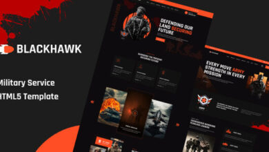 BlackHawk Military Service HTML5 Template