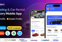 Carbaz Car Listing and Car Rental Directory Flutter App