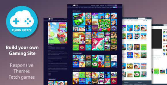 CloudArcade HTML5 Web Game Portal CMS Nulled Script