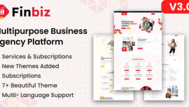 FinBiz Multipurpose Business Agency Platform Script