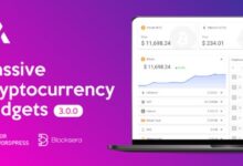 Massive Cryptocurrency Widgets Crypto Plugin