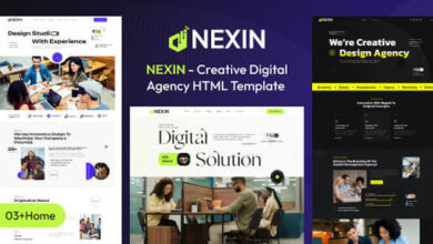 Nexin Digital Agency HTML Template