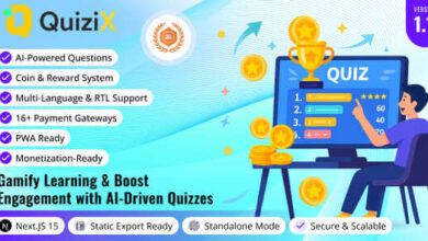 QuiziX AI Quiz and Trivia Game Laravel NextJS Gamified Quiz Platform