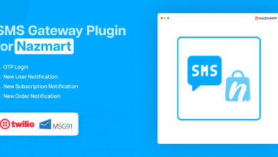 SMS Gateway Plugin Nazmart Multi-Tenancy eCommerce Platform SaaS